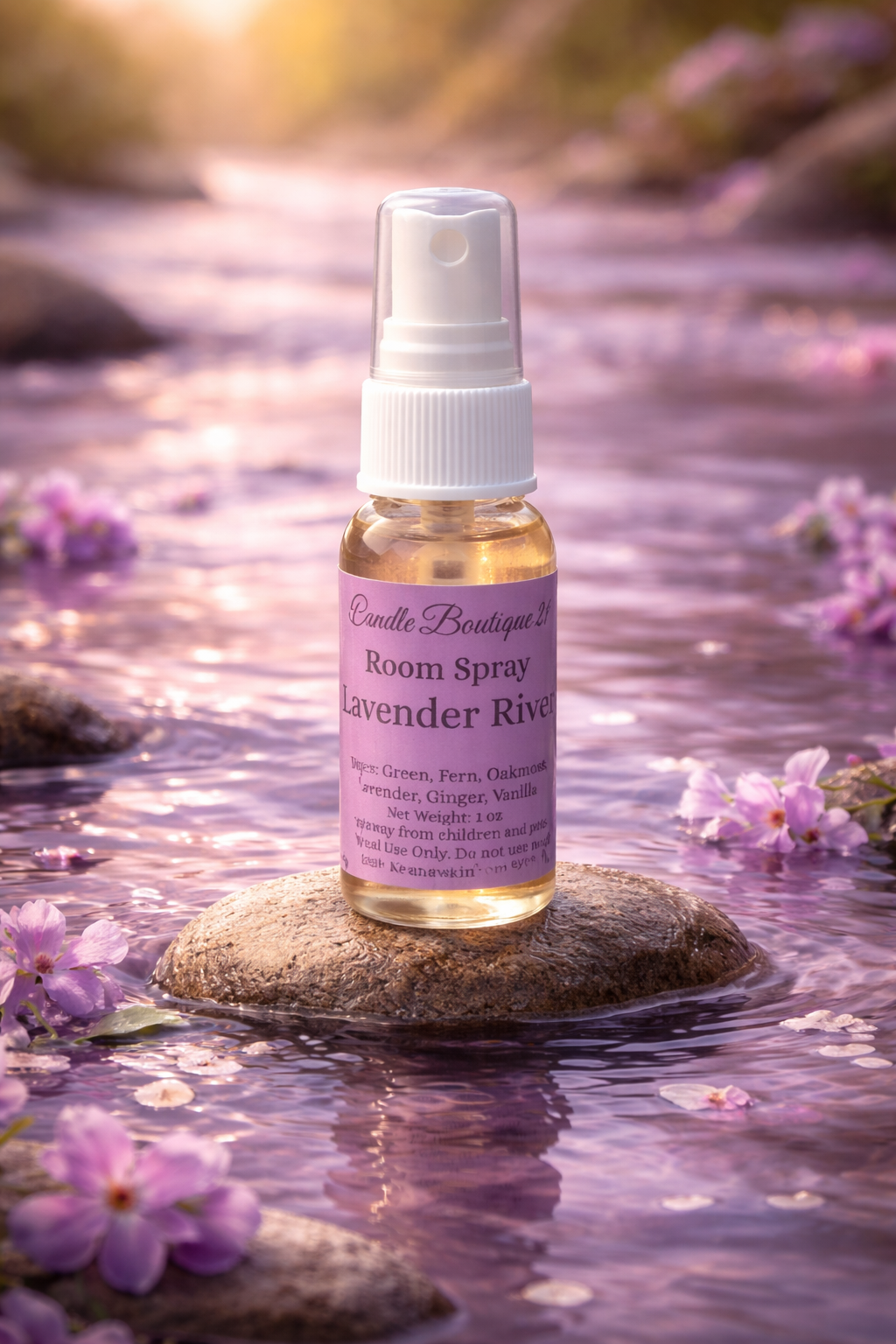 Room Spray (1oz)- Lavender River