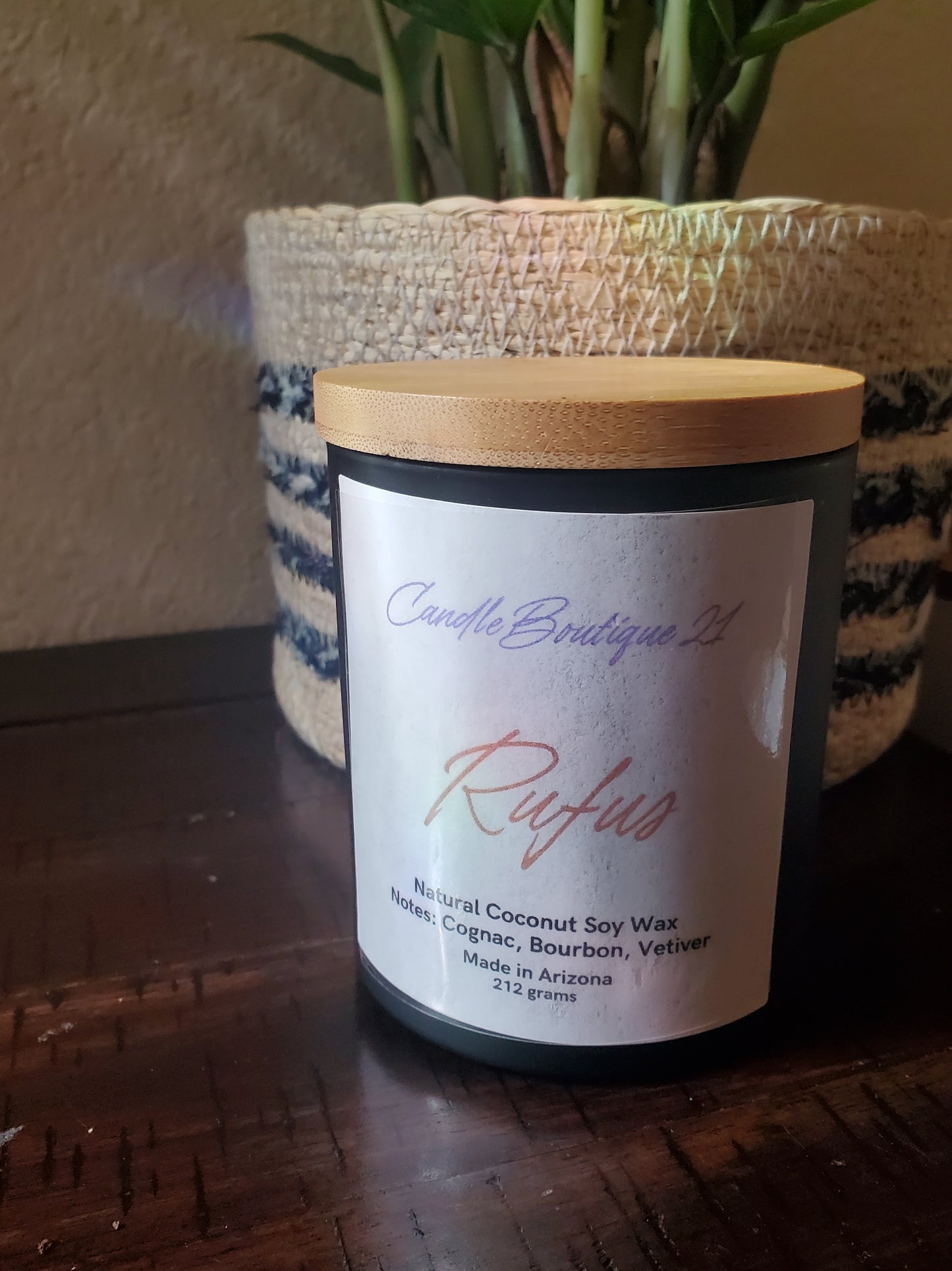 BOUTIQUE CANDLE- RUFUS