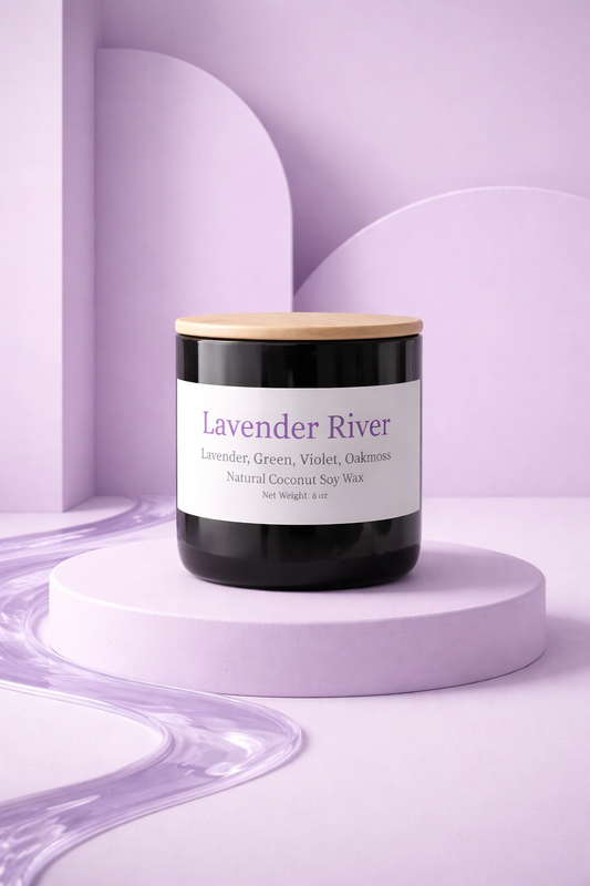 LAVENDER RIVER (BOUTIQUE CANDLE)