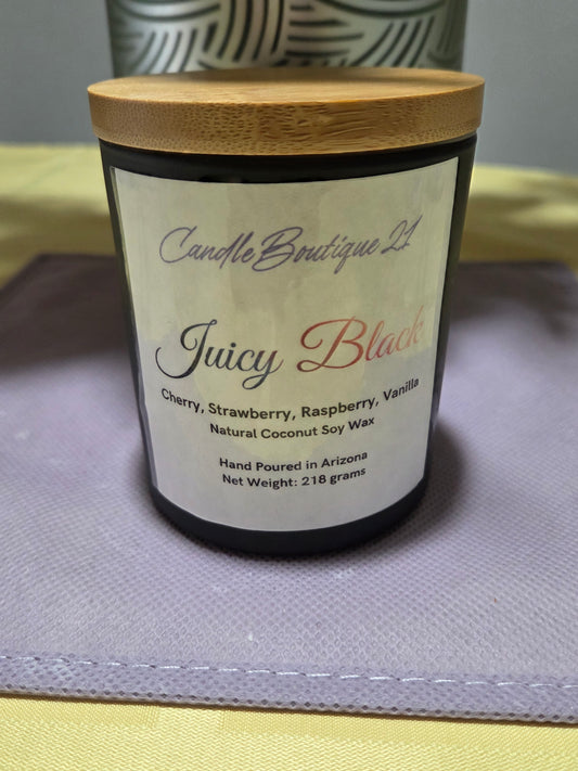 BOUTIQUE CANDLE-JUICY BLACK