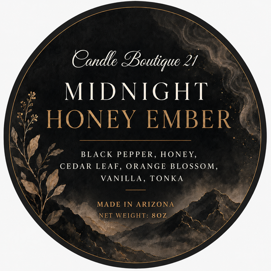COMING SOON-FALL COLLECTION- MIDNIGHT HONEY EMBER