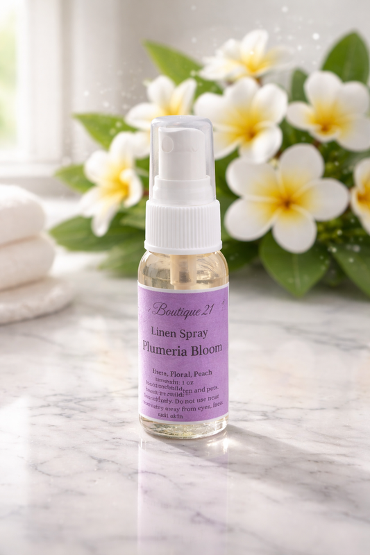 Room Spray (1oz)- Plumeria Bloom