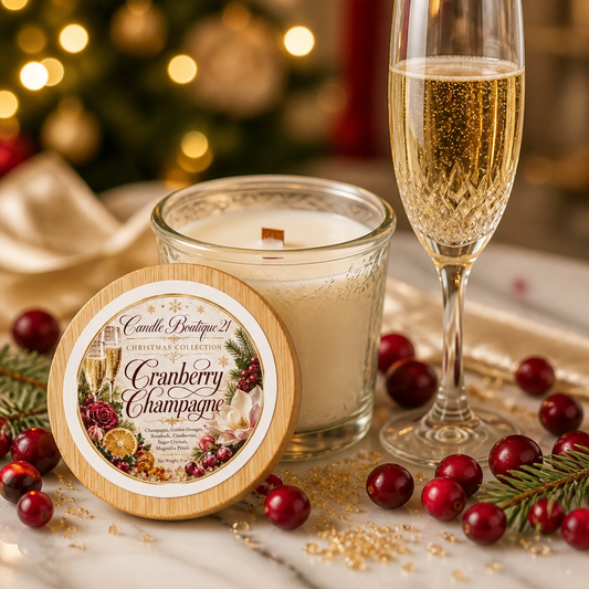 CHRISTMAS COLLECTION-CRANBERRY CHAMPAGNE
